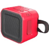 BARRICADE Mini hordozható bluetooth hangszóró, piros