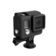 Gumírozott szilikon védőtok GoPro Hero3/3+/4-es kamerához fekete