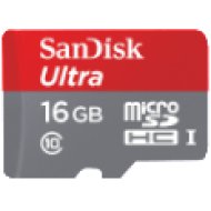 microSDHC 16GB Ultra Class10 UHS-I, 80MB/s + adapter (139730)