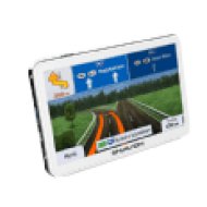 N670 PLUS WHITE navigáció + iGO8 Teljes Európa térkép (40 ország)