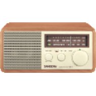 WR-11 WAL FM / AM klasszikus fa dobozos asztali rádió (dió)