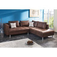 MESSINA MŰBŐR SAROKGARNITÚRA BARNA FF.:140X210CM Outlet
