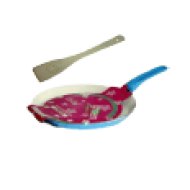 10246 Kerámia bevonatos palacsintasütő (26cm) + spatula