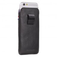 Decoded - Leather Pouch iPhone 6/6s Plus belecsúsztatós tok - Fekete