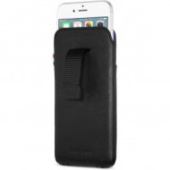 Decoded - Leather Pouch iPhone 6/6s belecsúsztatós tok - Fekete