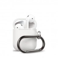 Elago - AirPods akasztós szilikon tok - Fehér