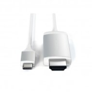Satechi - USB Type-C-HDMI 4K kábel - Ezüst