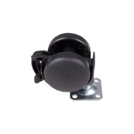 BÚTORGÖRGÖ 311/FP.050 FÉKEZŐS TALP. 50MM 35KG FEKETE FÉM-MÜANYAG