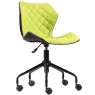 IRODAI FORGÓSZÉK FEKETE/ZÖLD 48X78-88X51CM