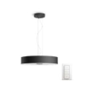 HUE Fair Függesztett lámpa, LED, fekete + fényerőszabályozó (40339/30/P7)