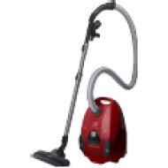 ESP73RR SilentPerformer porzsákos porszívó parketta fejjel, piros