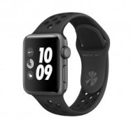 Apple Watch Series 3 Nike+ 38-mm-es, asztroszürke alumíniumtok antracit–fekete Nike sportszíjjal