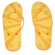 STRANDPAPUCS FLIP-FLOP NARANCS POLIFOAM, NARANCS MINTA Outlet