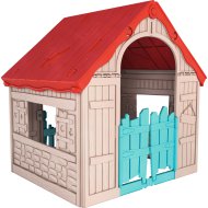 GYEREKHÁZ "FOLDABLE" MŰANYAG, PIROS, 101,8X89,7X110,6 Outlet