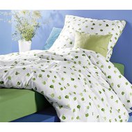 Gumis jerseylepedő, 90 x 190 - 100 x 200 cm, zöld