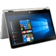 Pavilion x360 arany 2in1 eszköz 2GG86EA (14.0" Full HD touch/Core i3/4GB/128GB SSD + 1TB HDD/Win 10)