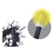 ZY1601T Karácsonyi fényfüzér, cherry 200 LED, 20m, melegfehér