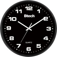 FALIÓRA BH-110, MŰANYAG, ÁTM: 32CM FEKETE SZÁMLAPOS, FEKETE KERETES
