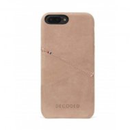 Decoded Leather Back iPhone 6/6s/7 Plus bőrtok - Bézs