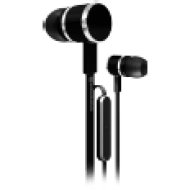 IDX 160 iE vezetékes fülhallgató-headset, fekete színben