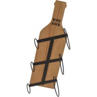 FALI BOROSPALACK TARTÓ 13X45X1,1CM FA FÉM ÜVEG TARTÓKKAL