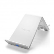Spigen - Essential F303W vezeték nélküli gyorstöltő - Fehér