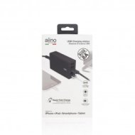 Aiino - Asztali prémium töltő (5xUSB/8A) - Fekete