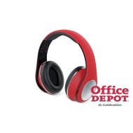 Genius HS-935BT összehajtható piros mikrofonos bluetooth fejhallgató