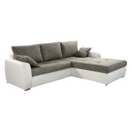 ROCCA SAROKKANAPÉ 259X200X90CM FEKVŐF.:130X220CM SZÜRKE/FEHÉR Outlet