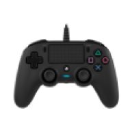 Nacon vezetékes kontroller, fekete (PlayStation 4)