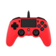 Nacon vezetékes kontroller, piros (PlayStation 4)