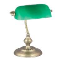 4038 BANK Asztali lámpa E27 1X60W, bronz