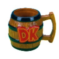 Donkey Kong Hordó formázott bögre (Kiegészítők/Relikviák)
