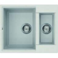 Easy 150 G52 Bianco gránit mosogatótálca, 1 medence gyümölcsmosóval