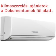 TOSOT INVERTERES SPLIT KLÍMA 3,2KW WI-FI MODUL