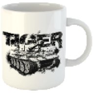 Worlds of Tanks: Tiger bögre, fehér (Kiegészítők/Relikviák)