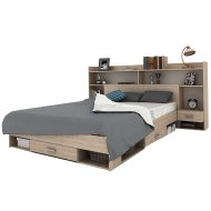 LINE KOMBIÁGY 229X105X221CM FEKVŐF:140X200CM SONOMA TÖLGY/FEHÉR Outlet