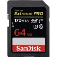 SDXC Extreme Pro kártya 64GB, 170MB/s, UHS-I, V30, U3