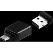Nano 32 GB USB 2.0 pendrive + microUSB adapter