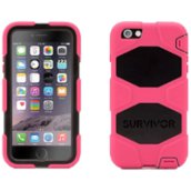 Survivor iPhone 6 Plus pink/fekete tok