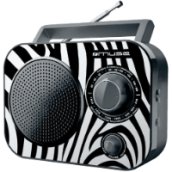 M-060 ZB hordozható rádió, zebra mintás