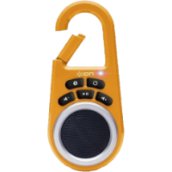 Clipster csíptethető mobil bluetooth hangszóró, narancssárga