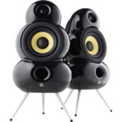 Smallpod 2 utas bass reflex hangsugárzó pár, fekete