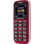 Primo 365 piros kártyafüggetlen mobiltelefon
