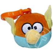 Angry Birds Space: Világoskék villámmadár plüss hátizsákcsat