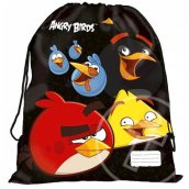 Angry Birds tornazsák sportzsák fekete színben