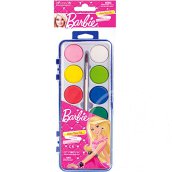 Barbie vízfesték szett 12 színnel