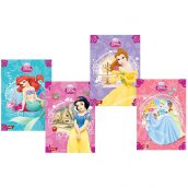 Disney Hercegnők vonalas füzet A/5-ös méret 32 lapos