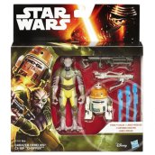 Star Wars: Lázadók - Garazeb Orrelios és C1-10P figura 10 cm - Hasbro
