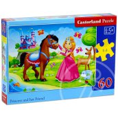 Hercegnő és barátai puzzle - 60 db